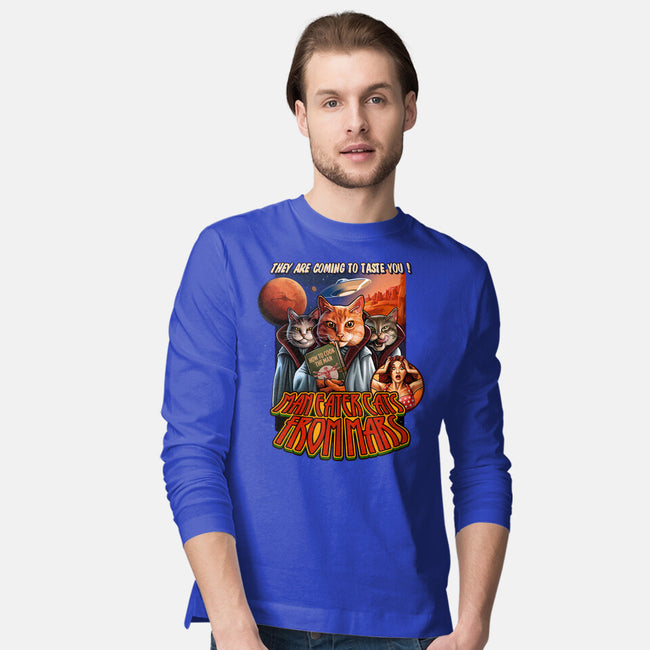 Cats From Mars-Mens-Long Sleeved-Tee-daobiwan