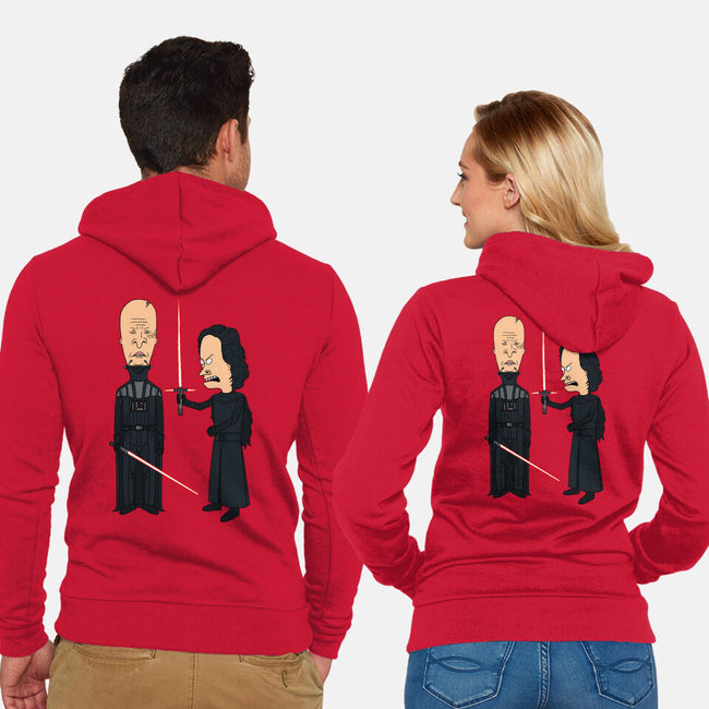 Lightsabers Are Cool-Unisex-Zip-Up-Sweatshirt-pigboom