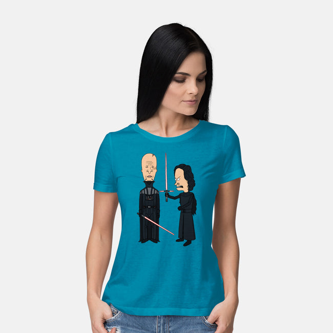 Lightsabers Are Cool-Womens-Basic-Tee-pigboom