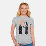 Lightsabers Are Cool-Womens-Fitted-Tee-pigboom