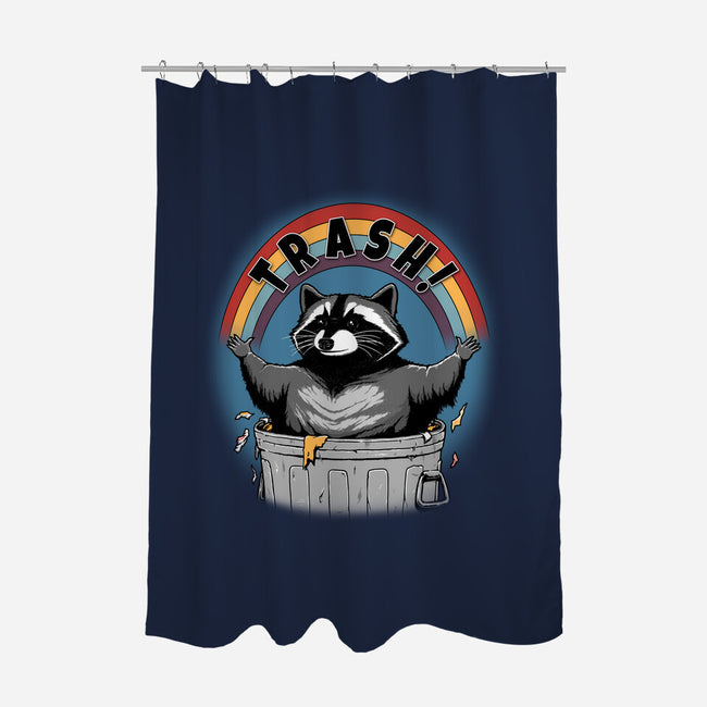 As Long As We Have Trash-None-Polyester-Shower Curtain-pigboom