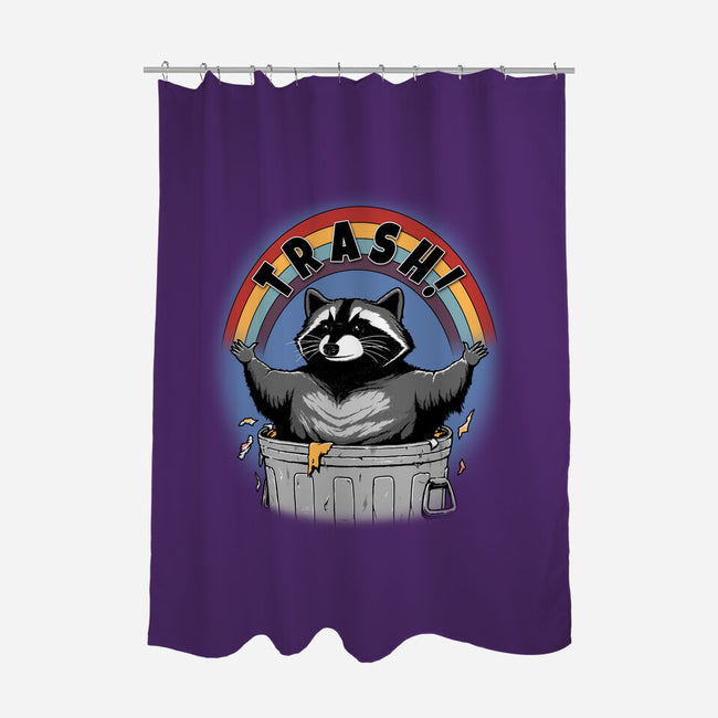 As Long As We Have Trash-None-Polyester-Shower Curtain-pigboom