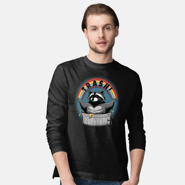 As Long As We Have Trash-Mens-Long Sleeved-Tee-pigboom