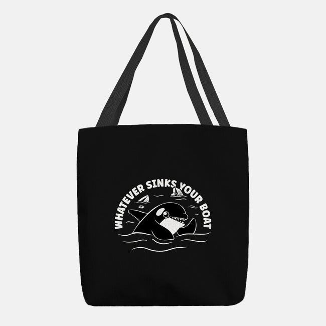 Whatever Sinks Your Boat-None-Basic Tote-Bag-Aarons Art Room