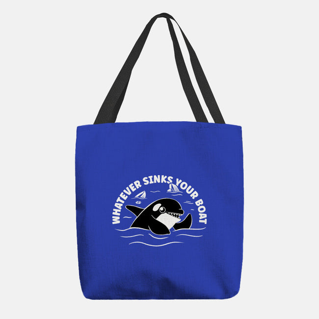 Whatever Sinks Your Boat-None-Basic Tote-Bag-Aarons Art Room