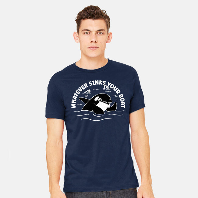 Whatever Sinks Your Boat-Mens-Heavyweight-Tee-Aarons Art Room