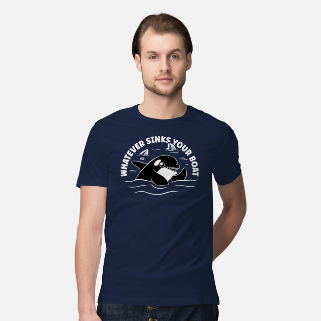 Whatever Sinks Your Boat-Mens-Premium-Tee-Aarons Art Room