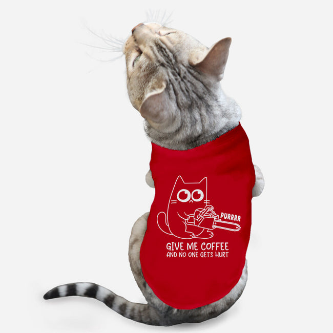 No One Gets Hurt-Cat-Basic-Pet Tank-Xentee