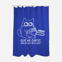 No One Gets Hurt-None-Polyester-Shower Curtain-Xentee