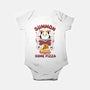 Summon Some Pizza-Baby-Basic-Onesie-Tri haryadi