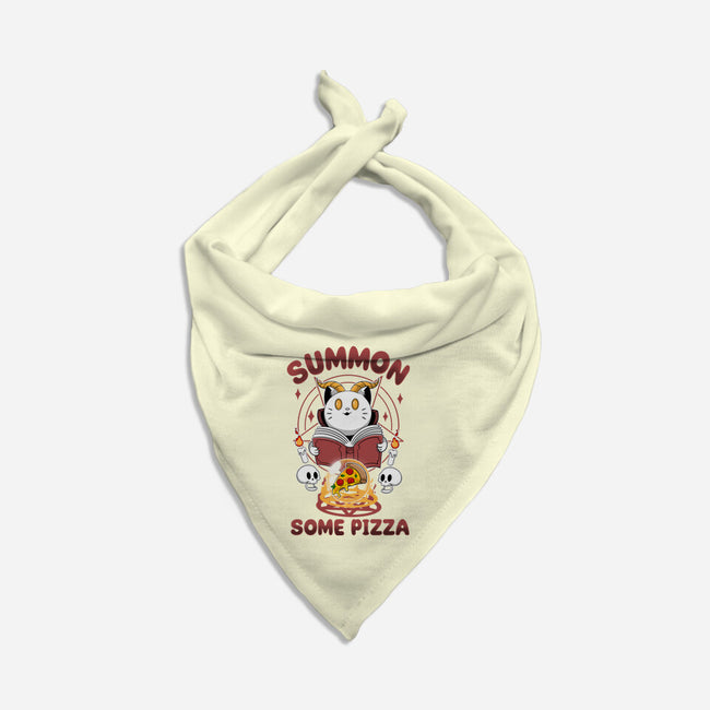 Summon Some Pizza-Cat-Bandana-Pet Collar-Tri haryadi