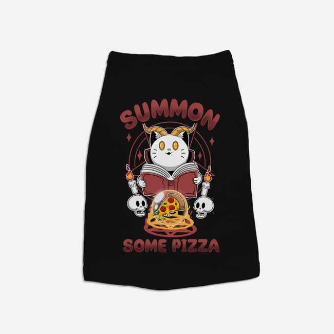 Summon Some Pizza-Cat-Basic-Pet Tank-Tri haryadi