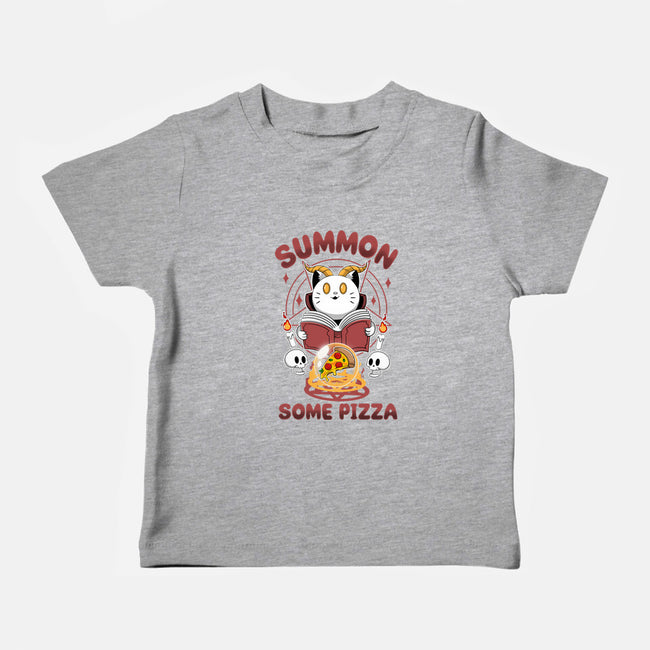 Summon Some Pizza-Baby-Basic-Tee-Tri haryadi