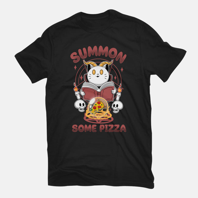 Summon Some Pizza-Mens-Basic-Tee-Tri haryadi