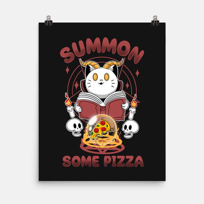 Summon Some Pizza-None-Matte-Poster-Tri haryadi