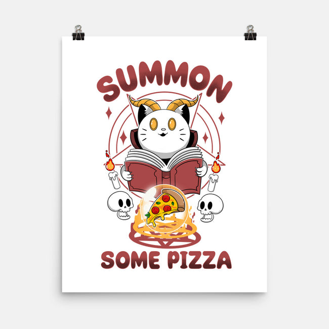 Summon Some Pizza-None-Matte-Poster-Tri haryadi