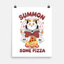 Summon Some Pizza-None-Matte-Poster-Tri haryadi