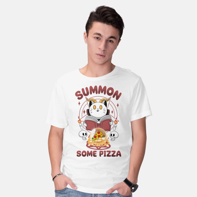 Summon Some Pizza-Mens-Basic-Tee-Tri haryadi