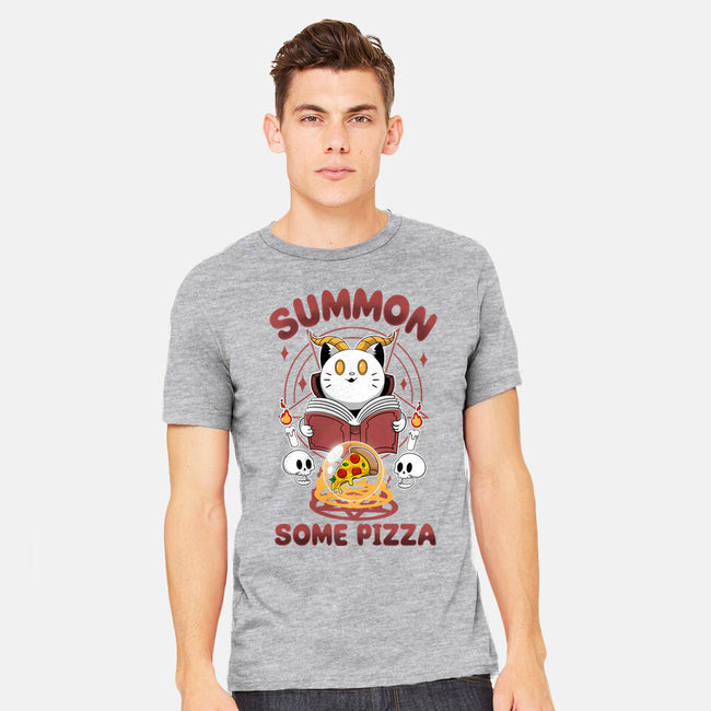 Summon Some Pizza-Mens-Heavyweight-Tee-Tri haryadi