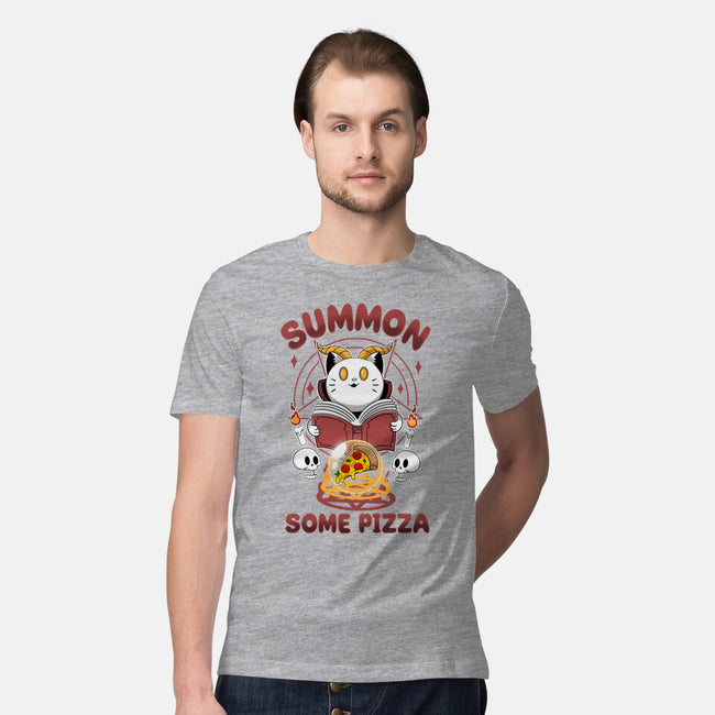 Summon Some Pizza-Mens-Premium-Tee-Tri haryadi