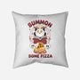 Summon Some Pizza-None-Removable Cover-Throw Pillow-Tri haryadi