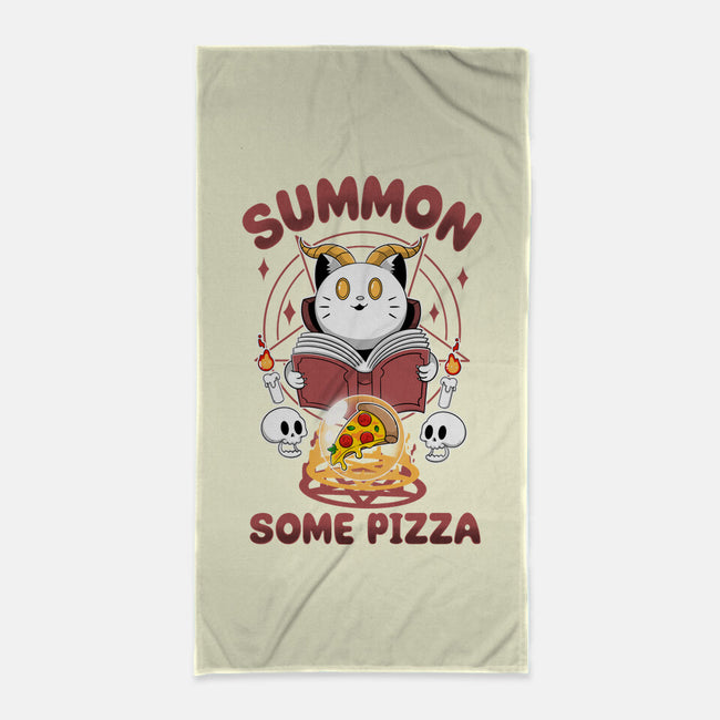 Summon Some Pizza-None-Beach-Towel-Tri haryadi