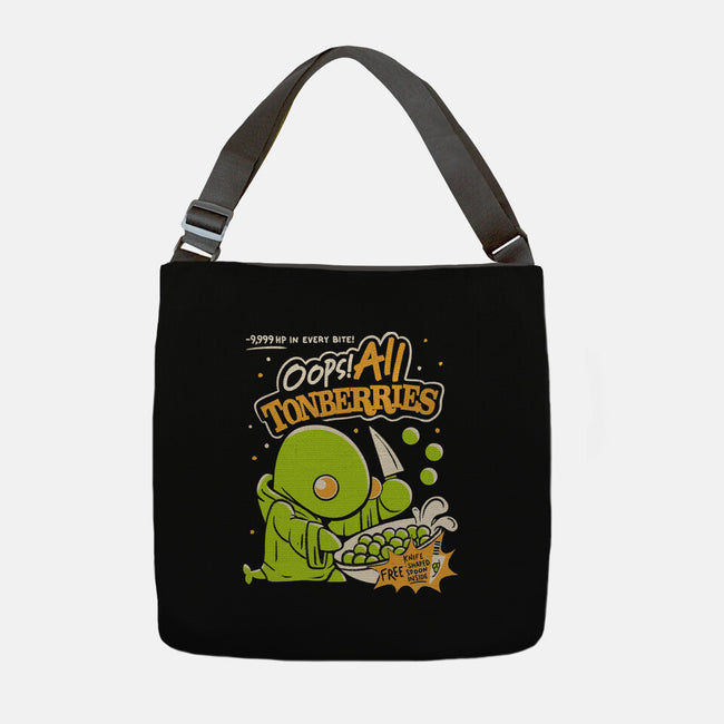 Oops! All Tonberries-None-Adjustable Tote-Bag-Aarons Art Room