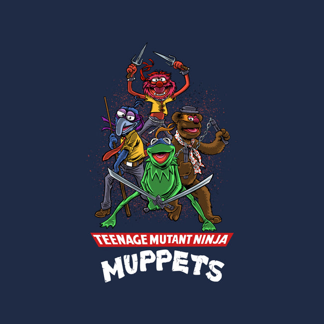 Teenage Mutant Ninja Muppets-Mens-Long Sleeved-Tee-zascanauta