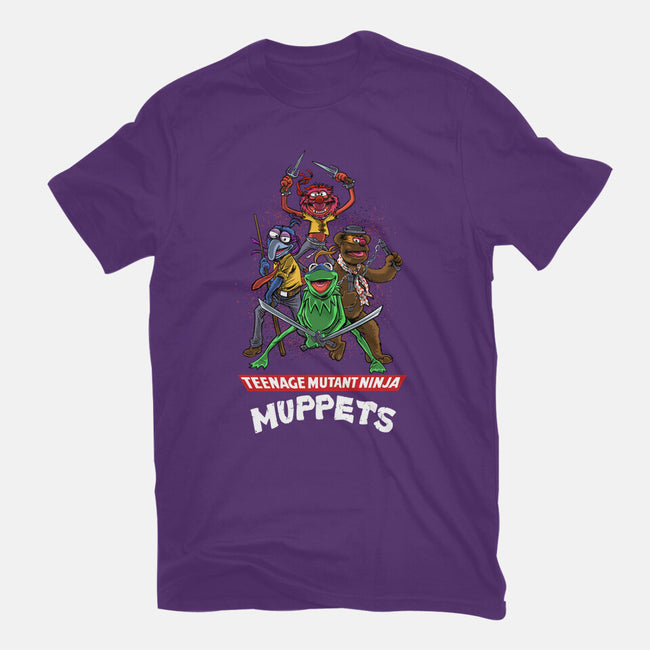 Teenage Mutant Ninja Muppets-Mens-Premium-Tee-zascanauta