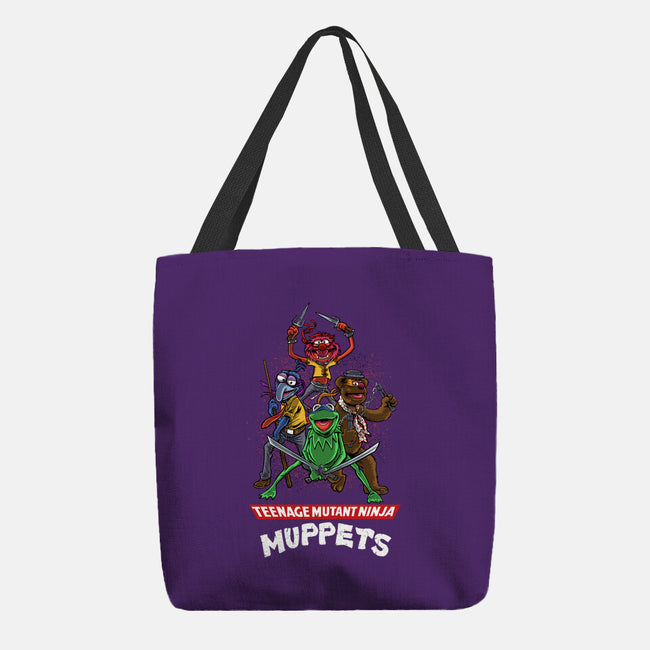 Teenage Mutant Ninja Muppets-None-Basic Tote-Bag-zascanauta