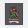 Teenage Mutant Ninja Muppets-None-Stretched-Canvas-zascanauta