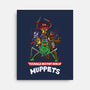 Teenage Mutant Ninja Muppets-None-Stretched-Canvas-zascanauta