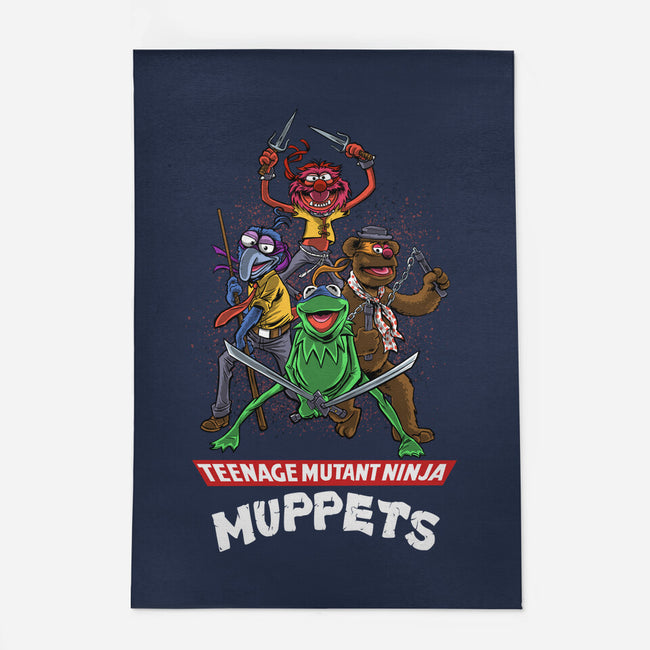 Teenage Mutant Ninja Muppets-None-Indoor-Rug-zascanauta