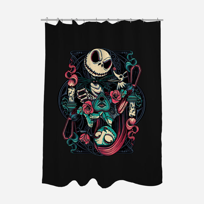 Nightmare Duo-None-Polyester-Shower Curtain-momma_gorilla