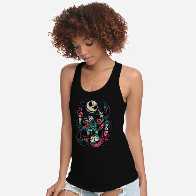 Nightmare Duo-Womens-Racerback-Tank-momma_gorilla