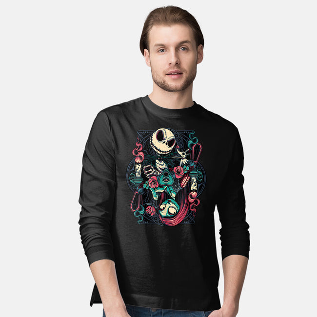 Nightmare Duo-Mens-Long Sleeved-Tee-momma_gorilla