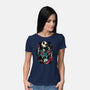 Nightmare Duo-Womens-Basic-Tee-momma_gorilla