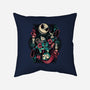 Nightmare Duo-None-Removable Cover-Throw Pillow-momma_gorilla