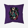 Nightmare Duo-None-Removable Cover-Throw Pillow-momma_gorilla