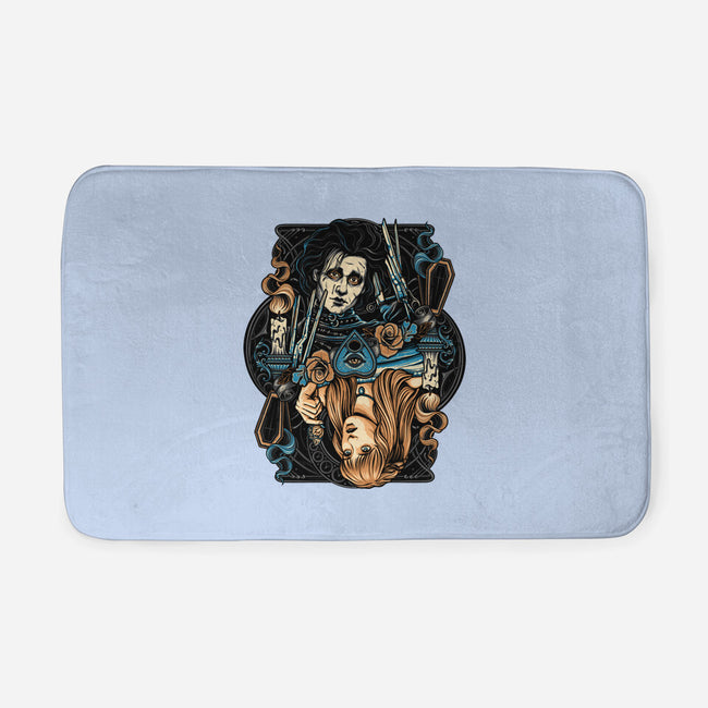 Scissorhands Duo-None-Memory Foam-Bath Mat-momma_gorilla