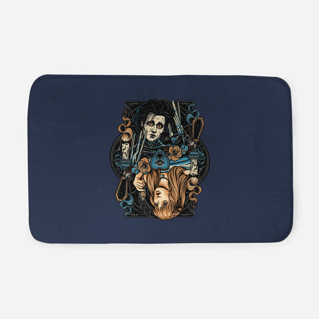 Scissorhands Duo-None-Memory Foam-Bath Mat-momma_gorilla