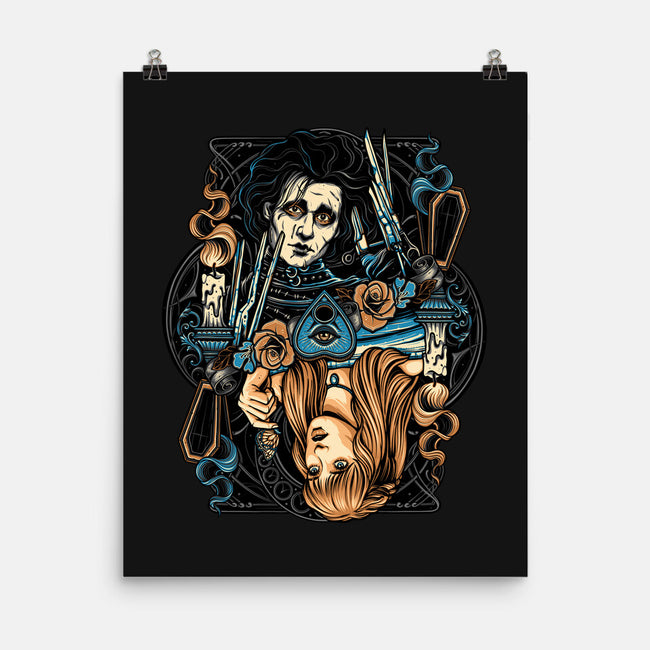 Scissorhands Duo-None-Matte-Poster-momma_gorilla