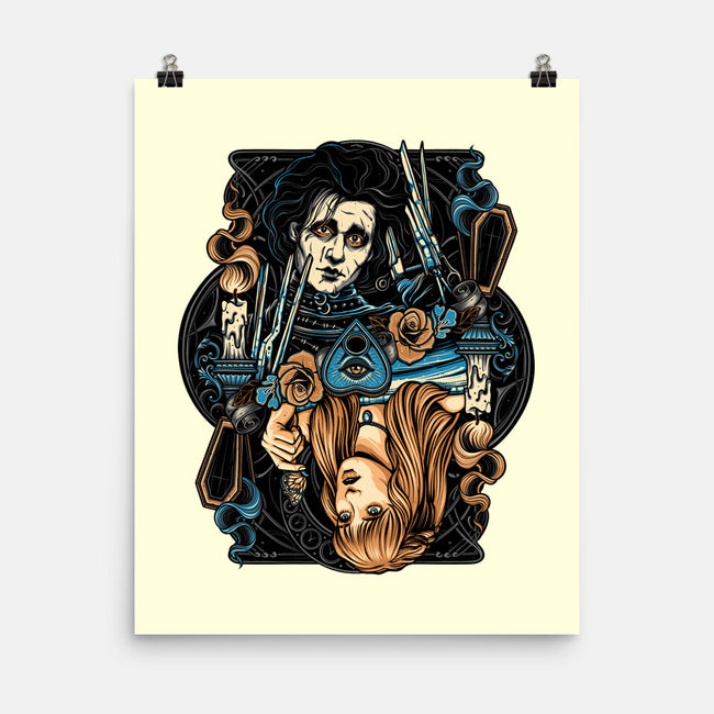 Scissorhands Duo-None-Matte-Poster-momma_gorilla