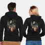 Scissorhands Duo-Unisex-Zip-Up-Sweatshirt-momma_gorilla