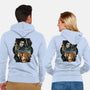 Scissorhands Duo-Unisex-Zip-Up-Sweatshirt-momma_gorilla