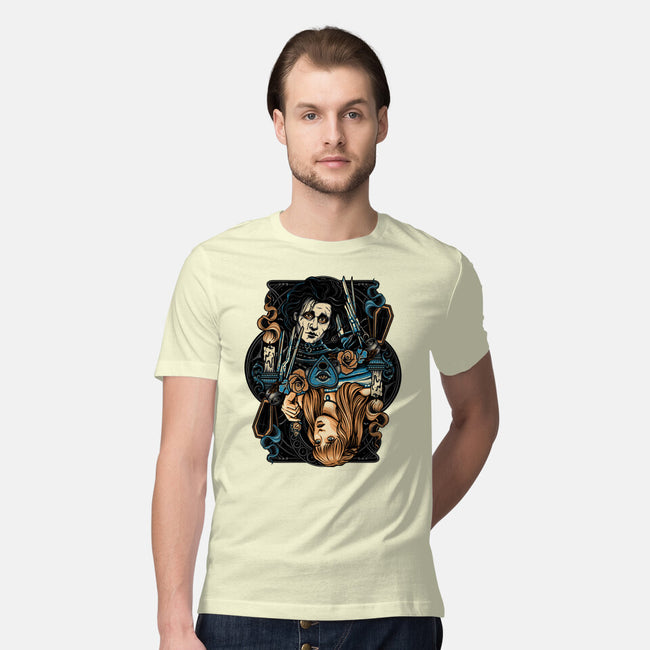 Scissorhands Duo-Mens-Premium-Tee-momma_gorilla