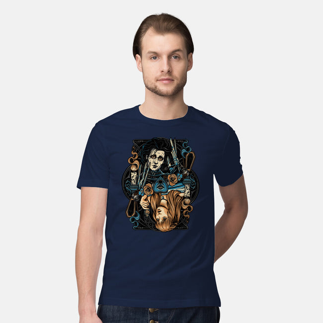 Scissorhands Duo-Mens-Premium-Tee-momma_gorilla