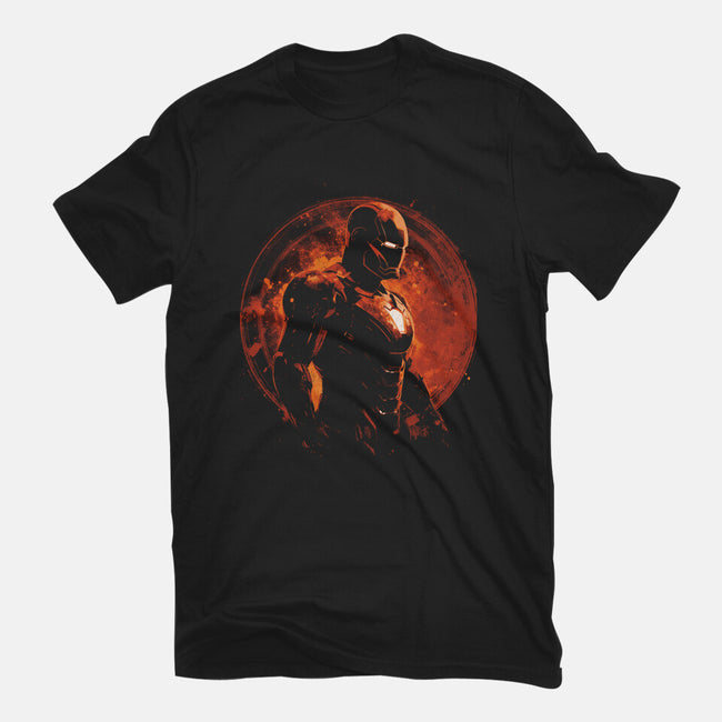 The Iron Warrior-Mens-Basic-Tee-kharmazero