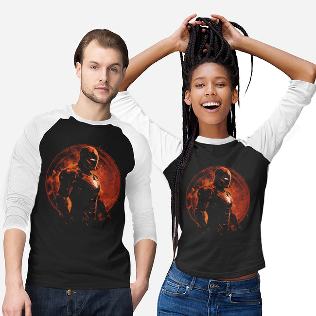 The Iron Warrior-Unisex-Baseball-Tee-kharmazero