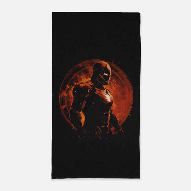 The Iron Warrior-None-Beach-Towel-kharmazero